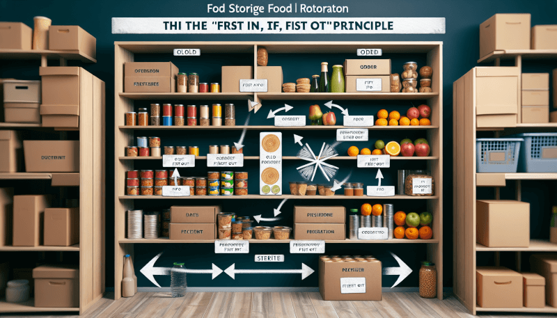 Food Storage Rotation: First In