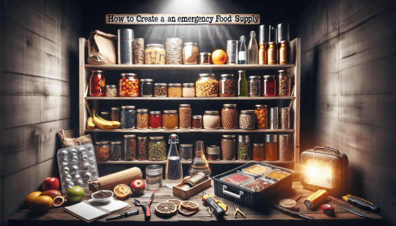 How To Create An Emergency Food Supply