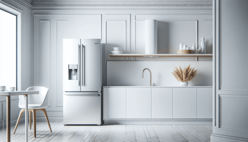 White Kitchen Appliances Set