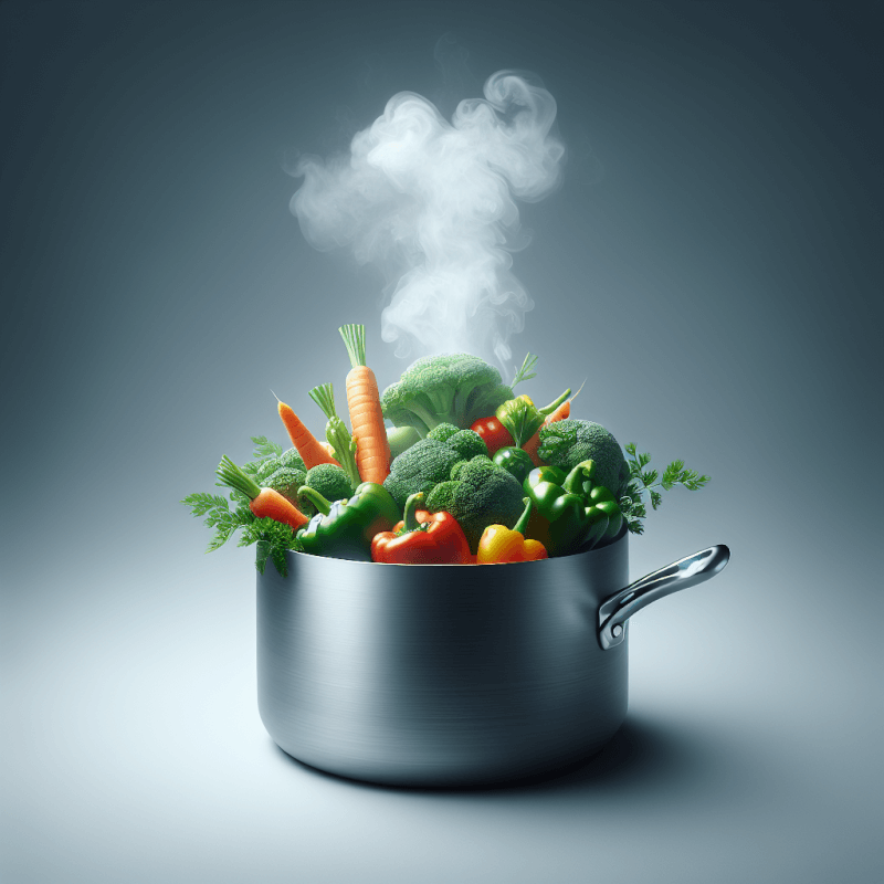 how do i select cookware that is suitable for boiling or blanching vegetables