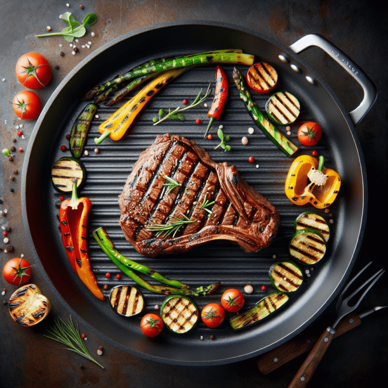 what are the benefits of using non stick grill pans