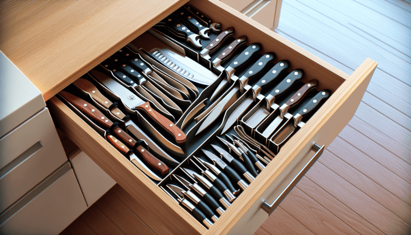 how do i store knives in a drawer without damaging them 4